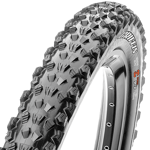 MAXXIS GRIFFIN TIRES 27.5 X 2.40 ST DUAL PLY WIRE 60TPI Black
