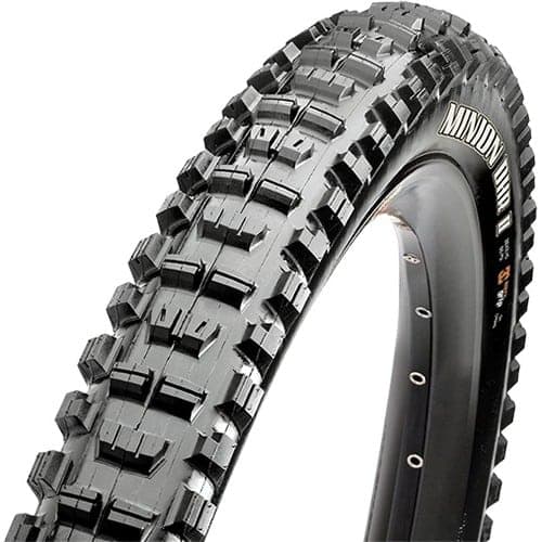 MAXXIS MINION DHR II WT TIRES 27.5 X 2.40 EXO TR DOUBLE 60TPI Black