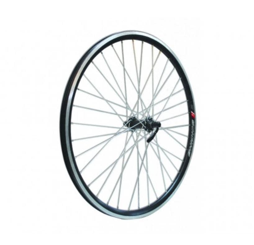 OEM 28"/29" DOUBLE WALL FRONT V-BRAKE WHEEL WITH LOCK Black