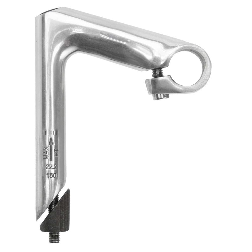 OLD STYLE ALUMINUM STEM SUITABLE FOR ROAD BIKES 100mm x 25.4mm 400234