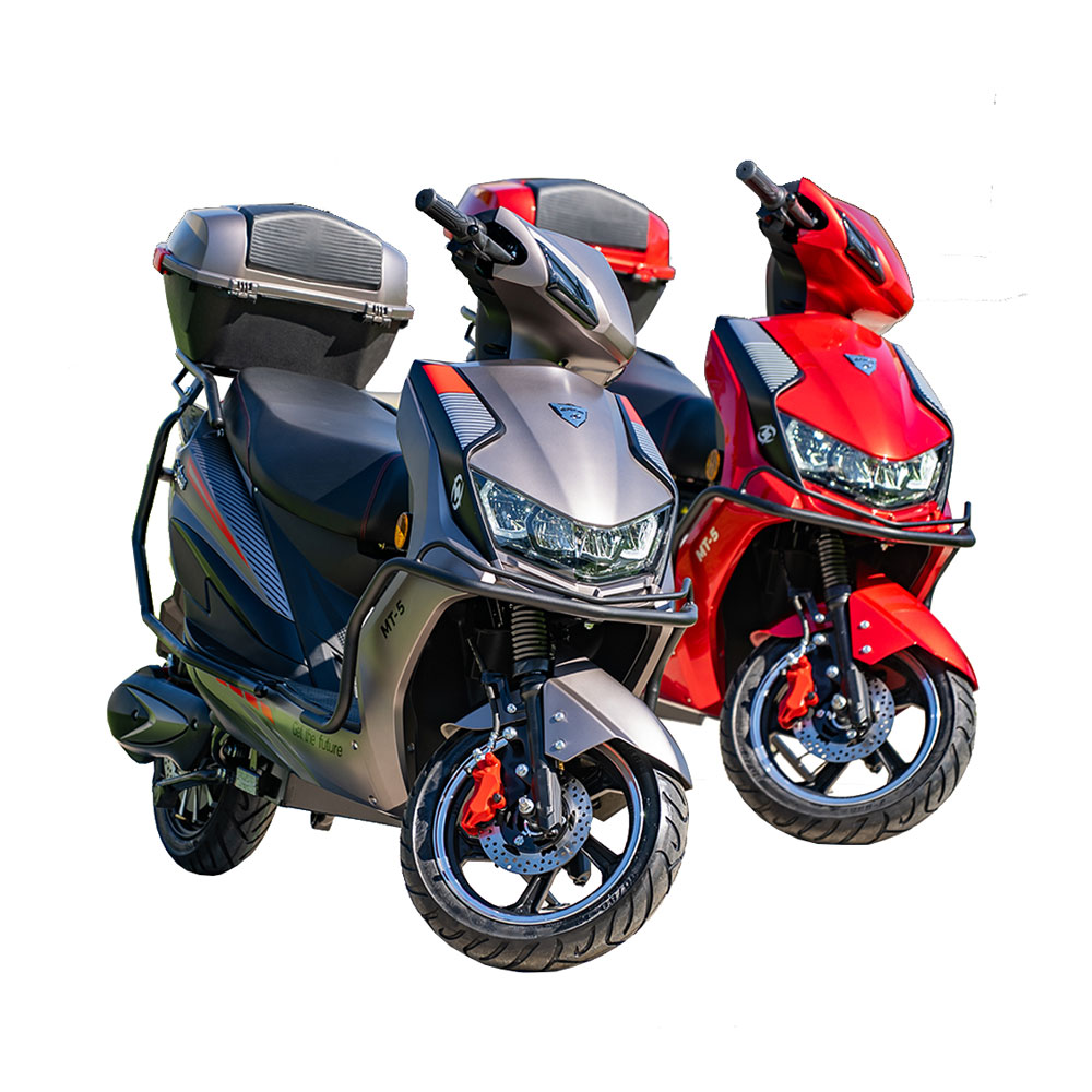 MT-8S 45km/h DOUBLE E-RIDE - Red