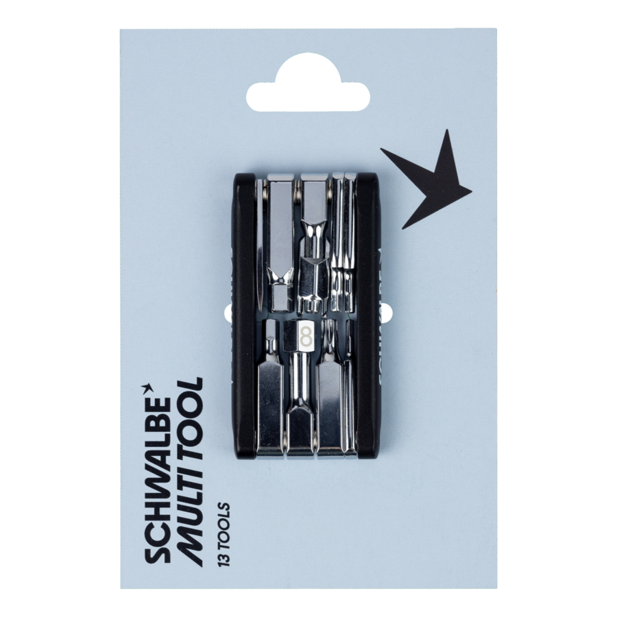 SCHWALBE MULTI TOOL 13 IN 1 6015.02 Black