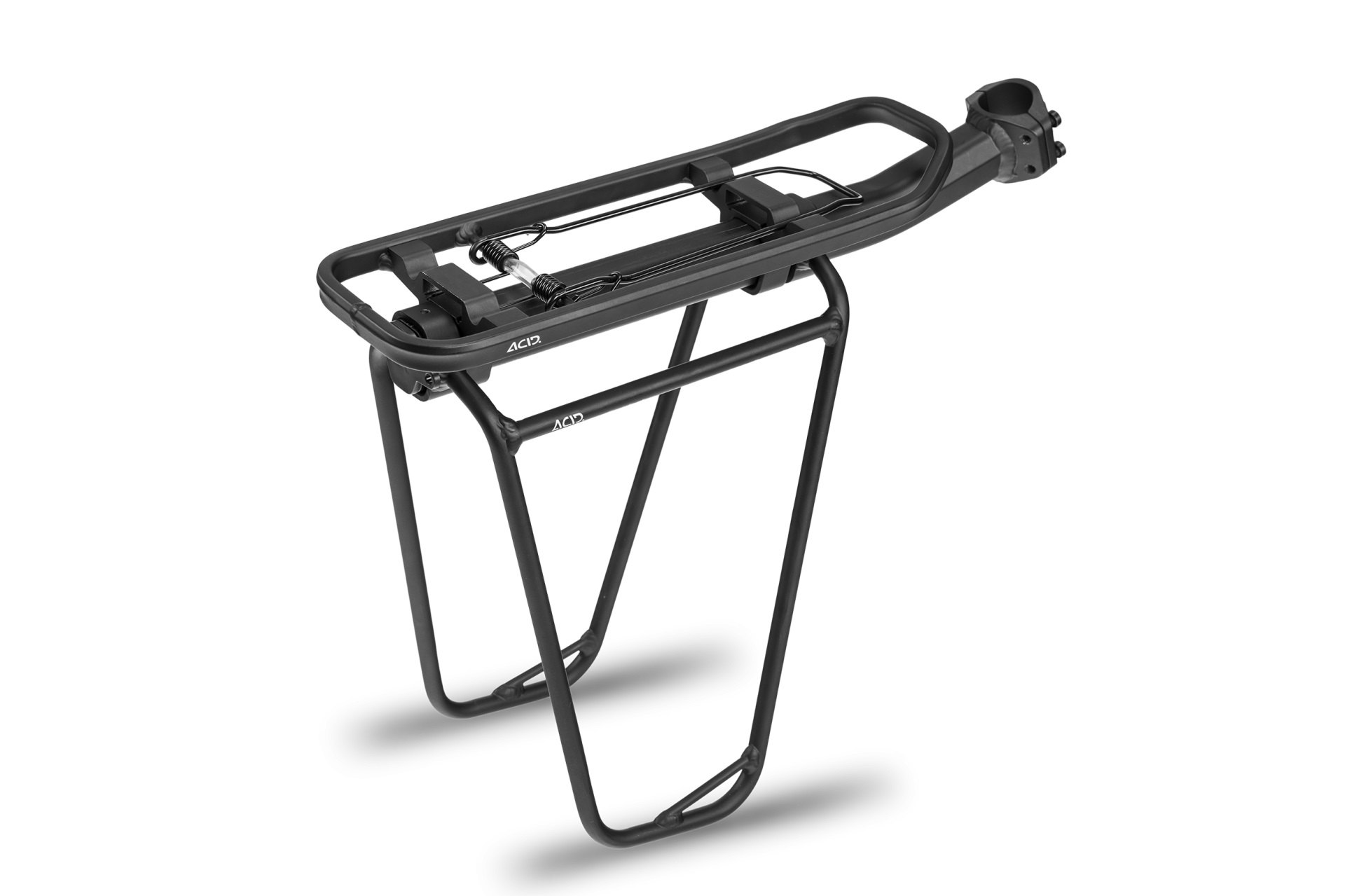 CUBE ACID BICYCLE RACK SEATPOST CARRIER BEAM SPRING CLAMP + SIDE RAIL RILINK 93440 Black