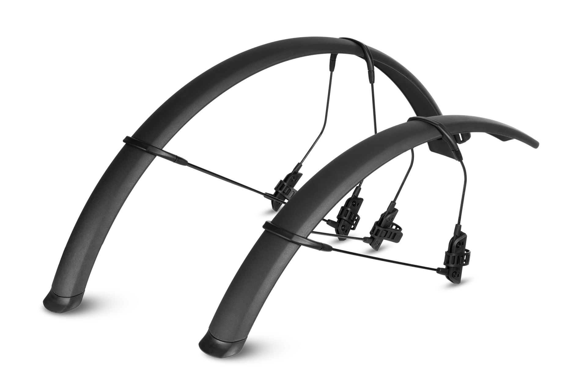CUBE ACID MUDGUARD SET GRAVEL 28" 93434 Black
