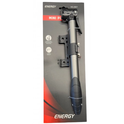 ENERGY BIKE PUMP WITH DOUBLE NOZZLE 100 psi / 7 bar 2821