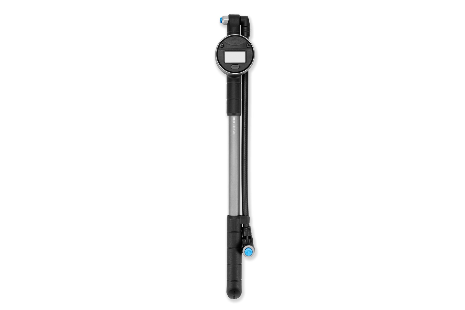 CUBE ACID BICYCLE SUSPENSION PUMP RACE SHOCK 400PSI DIGITAL 93053 Grey