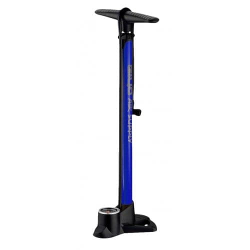 GIYO STEEL WORKSHOP PUMP WITH GAUGE 11 BAR / 160 PSI GF-38P Blue