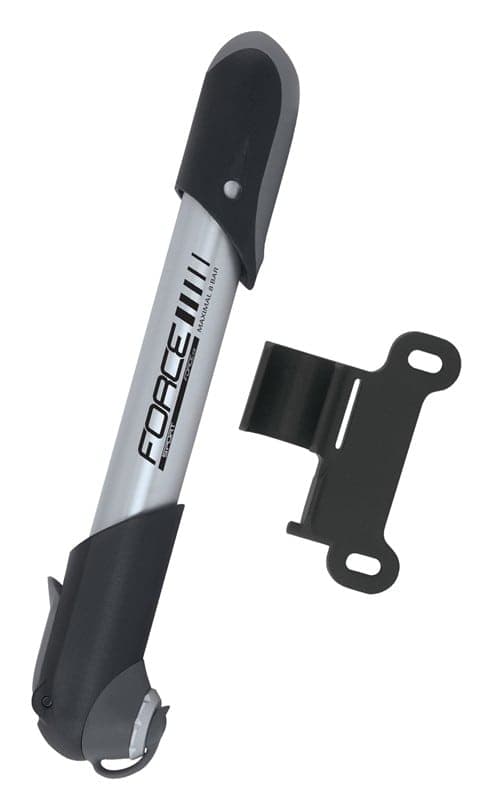 FORCE TELESCOPIC ALUMINUM FRAME PUMP 120psi 21cm Silver (75114)