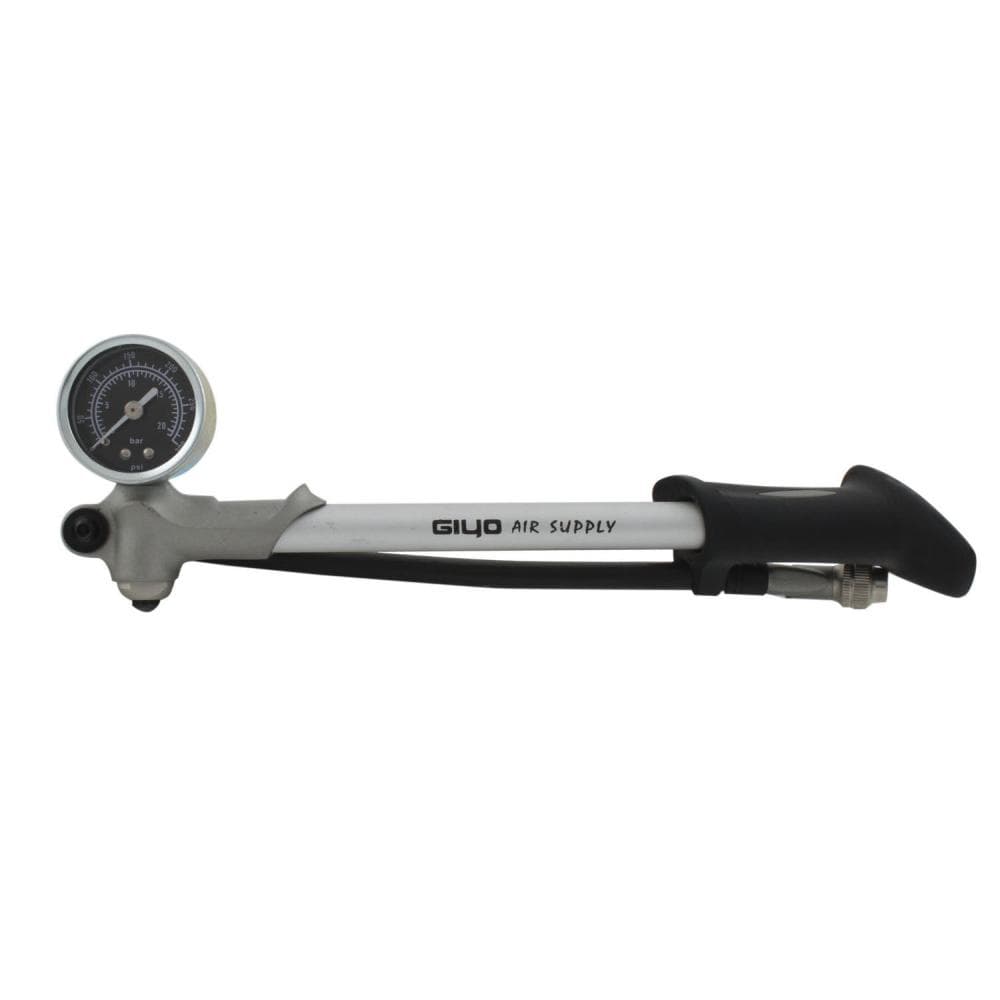 GIYO SUSPENSION PUMP 21/300 SHOCK PUMP 21BAR/300PSI 470288 Silver