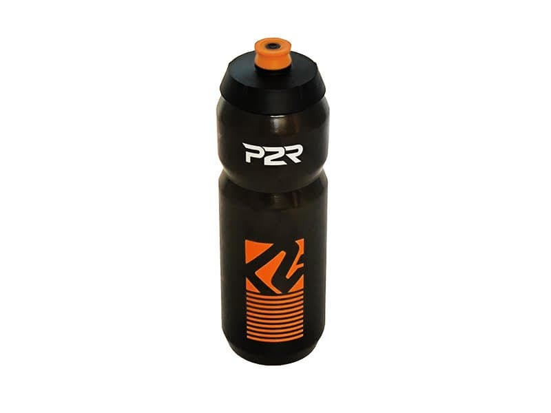 P2R BOTTLE 750ML AQUILA CLEAR GLACIER SEMI BLACK-FRESH ORANGE P20320 Black Orange
