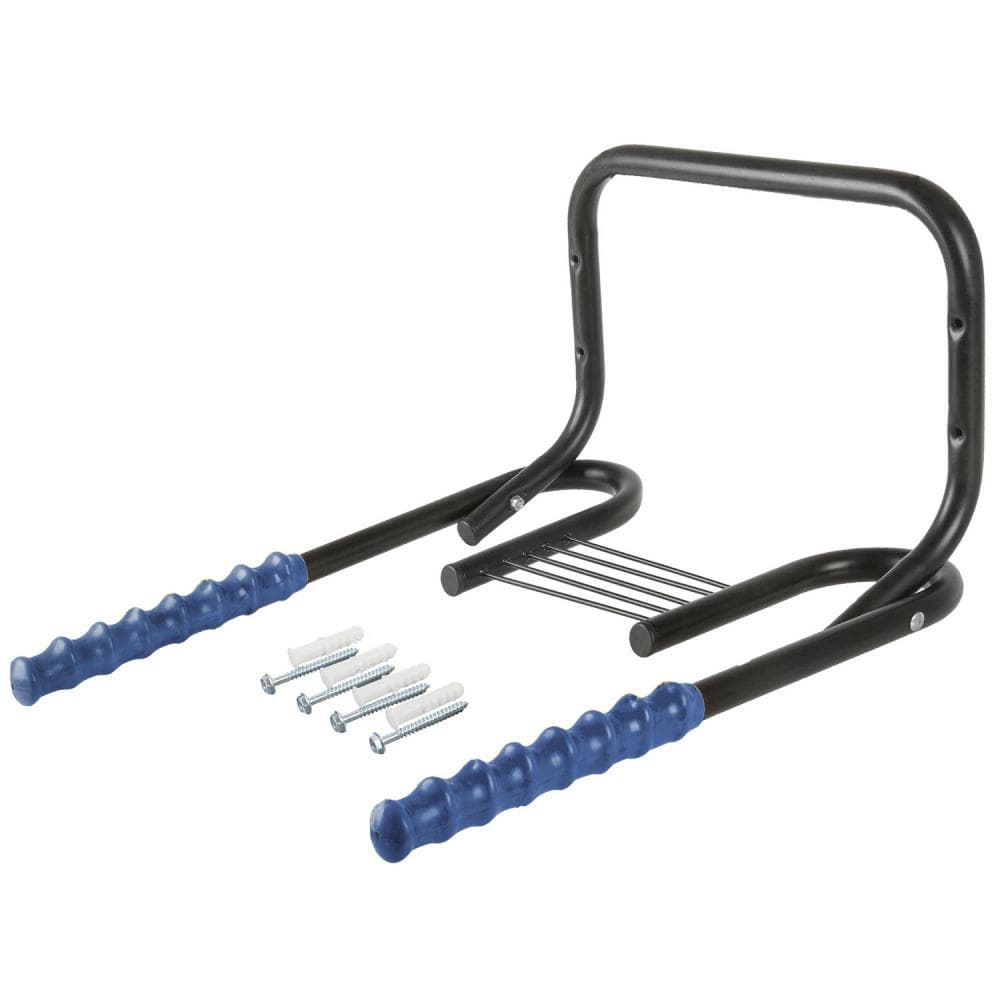 M-WAVE WALL MOUNT BICYCLE COLLECTOR BICYCLE DEPOT HANGER (MAX 40 KG) 430217 Black