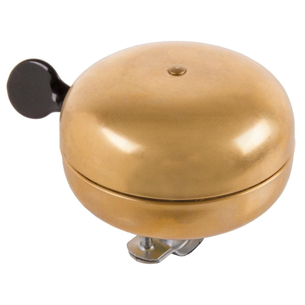 M-WAVE DING-DONG BELL 80mm GOLD 420324 Gold