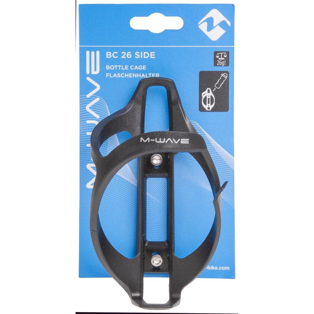 M-WAVE BC26 BLACK BOTTLE CAGE 340053 Black