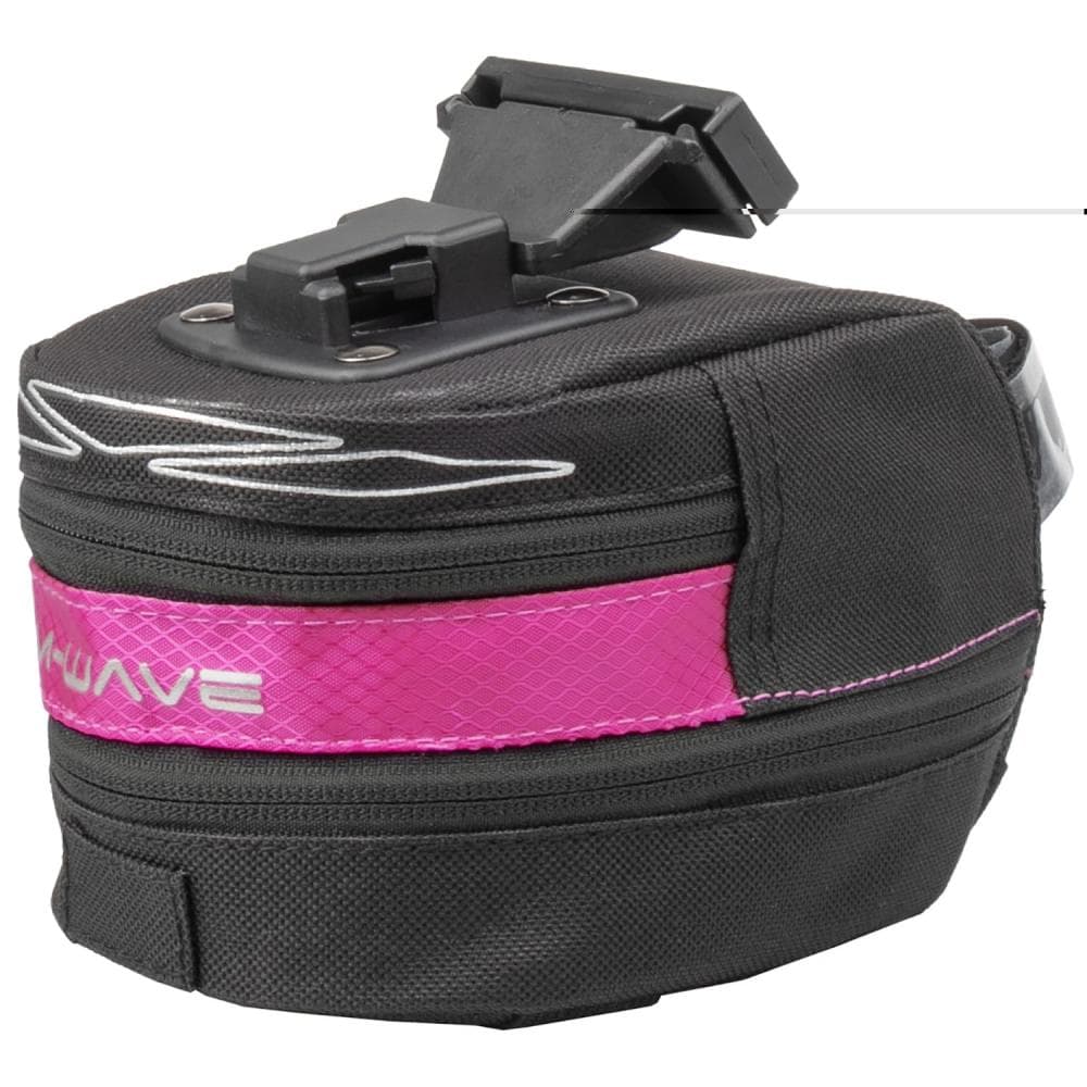M-WAVE SADDLE BAG TILBURG L 2L PINK 122488 Black Pink