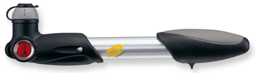 GIYO ALUMINUM PUMP WITH PRESSURE GAUGE 120PSI GP-24 Silver