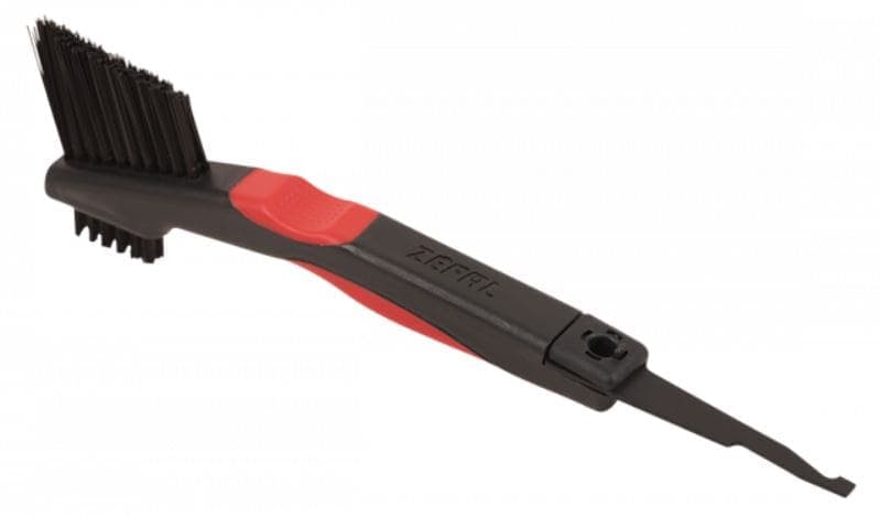 ZEFAL CASSETTE/CHAIN/DERAILLEUR CLEANING BRUSH ZB CLEAN 1193 Black Red
