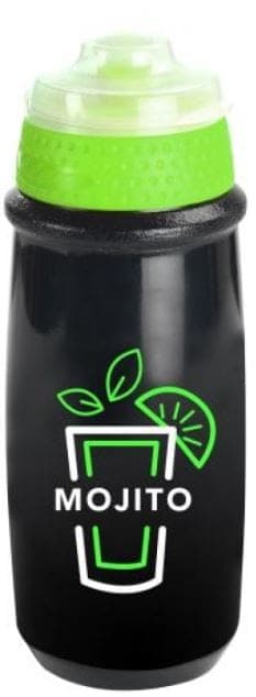 GIST PLASTIC WATER BOTTLE COCKTAIL MOJITO 550ml GGWB3501G Black Light Green