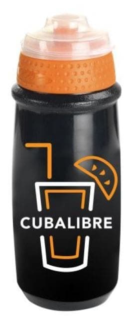 GIST PLASTIC WATER BOTTLE COCKTAIL CUPALIBRE 550ml GGWB3501O Black Orange