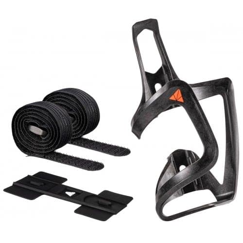 GRANITE AUX E+ CARBON Bottle Cage with Support Straps ‎GBCK01-01 Black