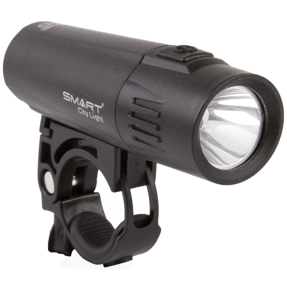 SMART FRONT BIKE LIGHT LED BATTERY 15LUX NINE 80 BL193W-06 220201 Black