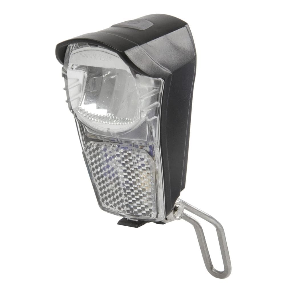 ANLUN FRONT BIKE LIGHT LED HALO 20/10LUX BATTERY 461631 461630 Grey Black