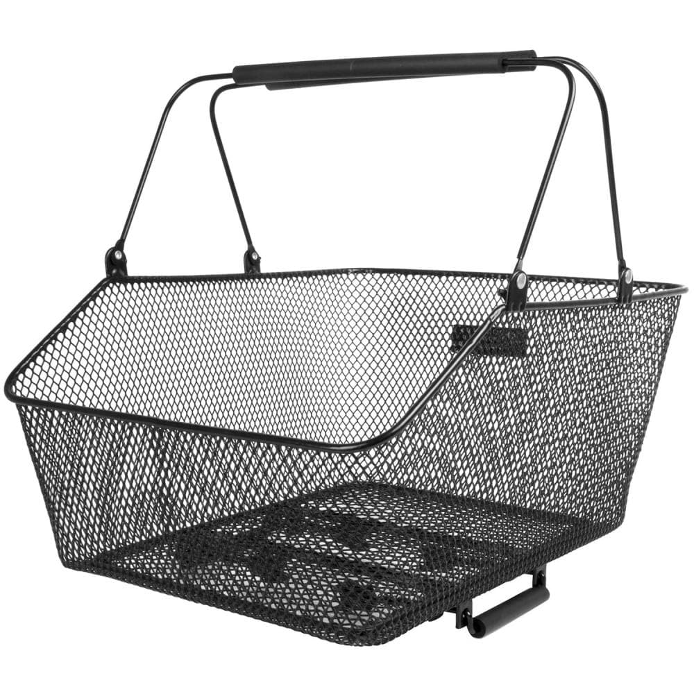 M-WAVE REAR RACK BASKET BA-RM CLAMP L 431542 Black