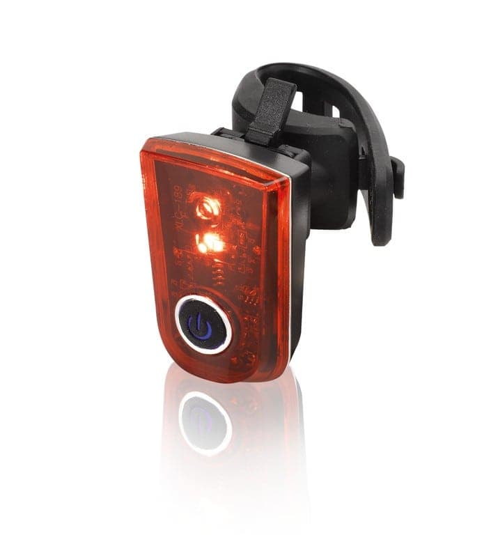 XLC ACHTER LED LICHT MET USB SIRIUS B CL-R23 2500225030 Zwart Rood