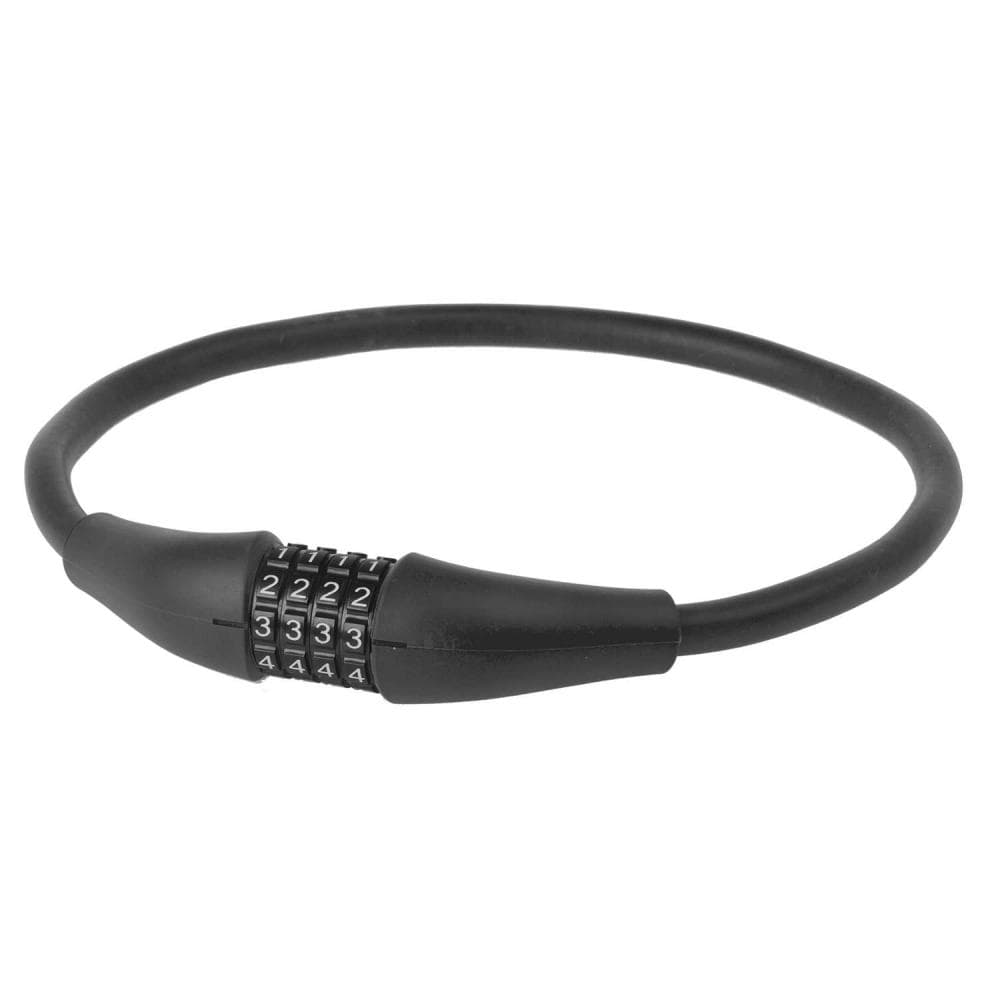 M-WAVE FIETSENSLUITING MET COMBINATIE D 12.9 MEM ZWART Zwart