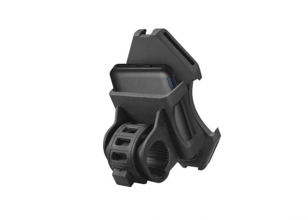 CELLY BICYCLE PHONE HOLDER POWERBIKE + 5000 POWERBANK BLACK 13.2x7.5x8.5cm CESM64489 Black