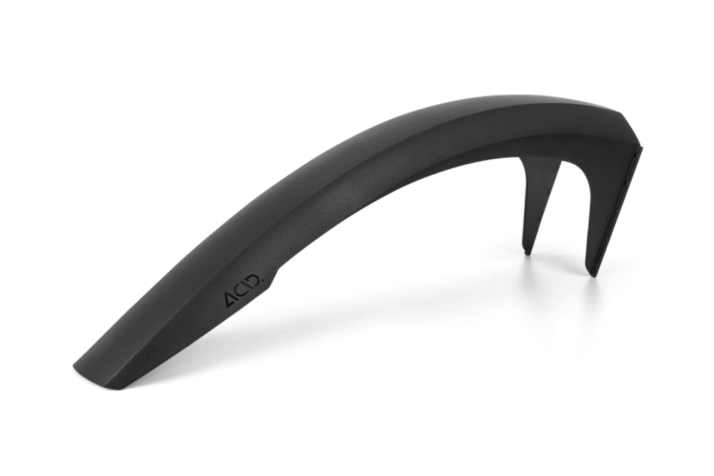 CUBE ACID PARAFANGO POSTERIORE MUDGUARD MUD BLOCKER 95 x 528 mm CORTO 93391 Nero