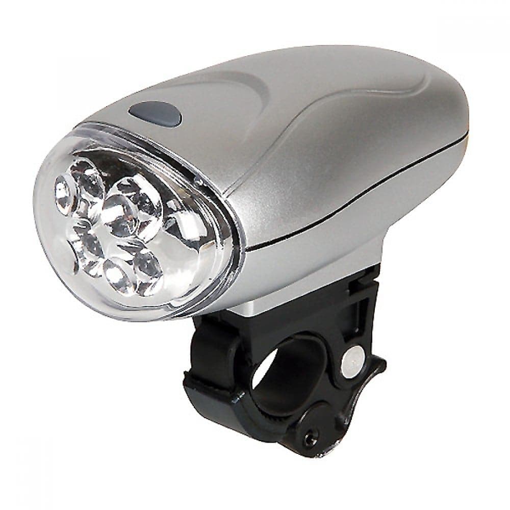 LAMPA ΦΑΝΑΡΙ ΠΟΔΗΛΑΤΟΥ ΕΜΠΡΟΣΘΙΟ 4 LED 24 LUMEN 93578 Ασημί