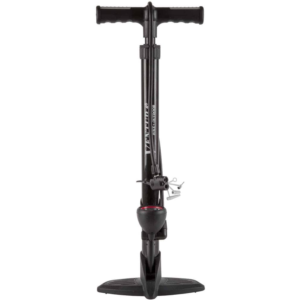 VENTURA POMPA DA TERRA CON MANOMETRO 7.4 bar / 110 PSI 470378 Nero