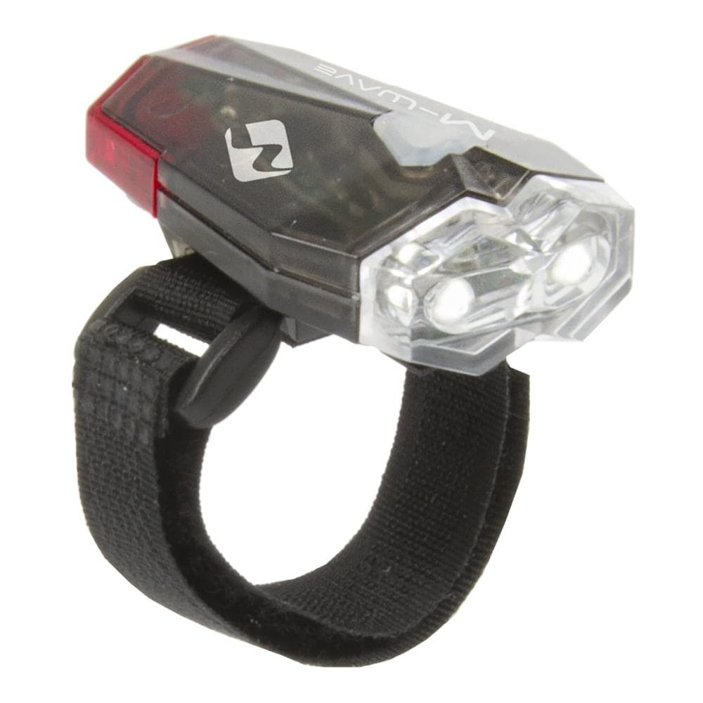 M-WAVE ΦΑΝΑΡΙ APOLLON 2 (ΕΜΠΡΟΣ Η ΠΙΣΩ) IN 1 LED 220545 Μαύρο