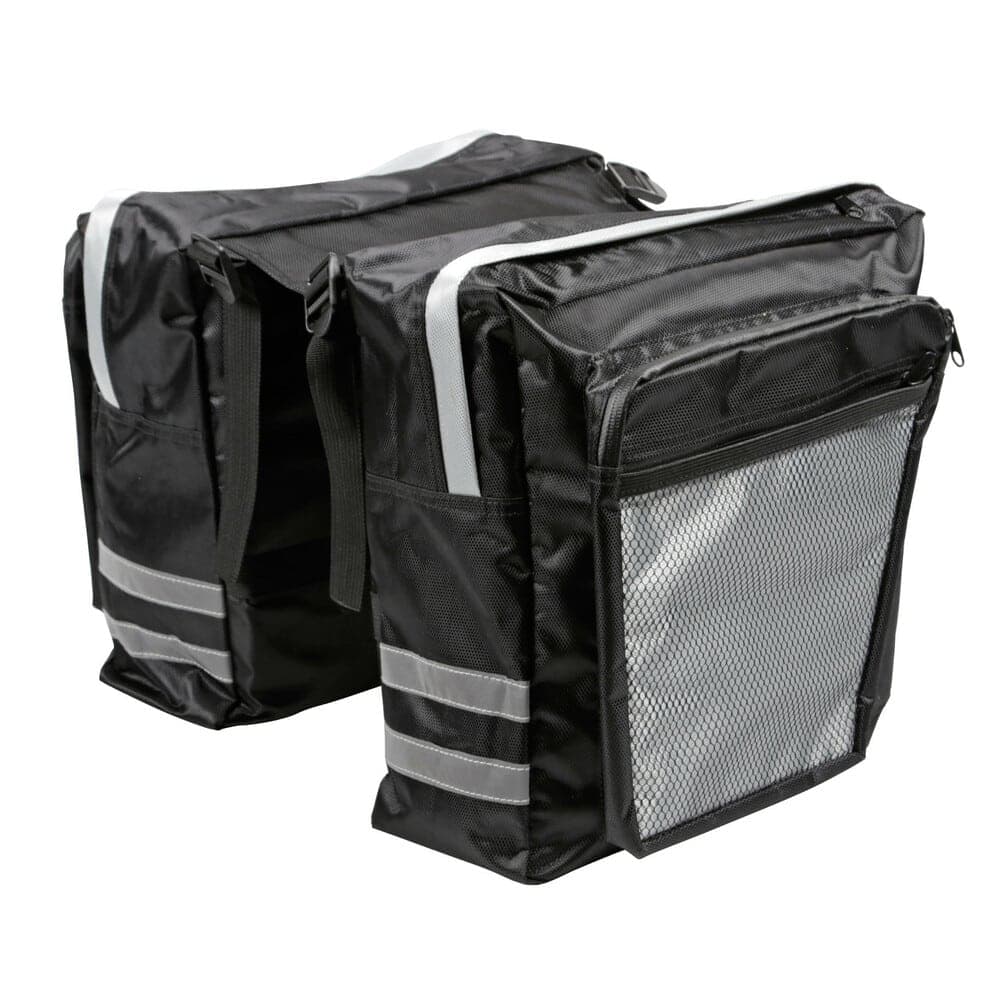 LAMPA BORSA DOPPIA IMPERMEABILE PER PORTAPACCHI BICI BP-2 SPECIALIST 12L (23 x 31,5 x 11+11 cm) 94602 Nero Grigio