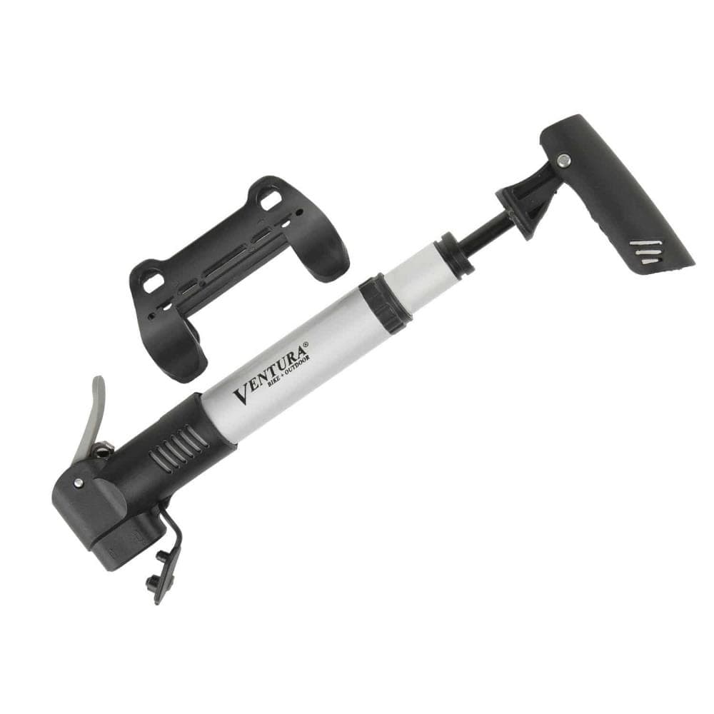 VENTURA POMPA DOPPIA TESTA ARGENTO CON MANIGLIA 'T' 470233 Argento