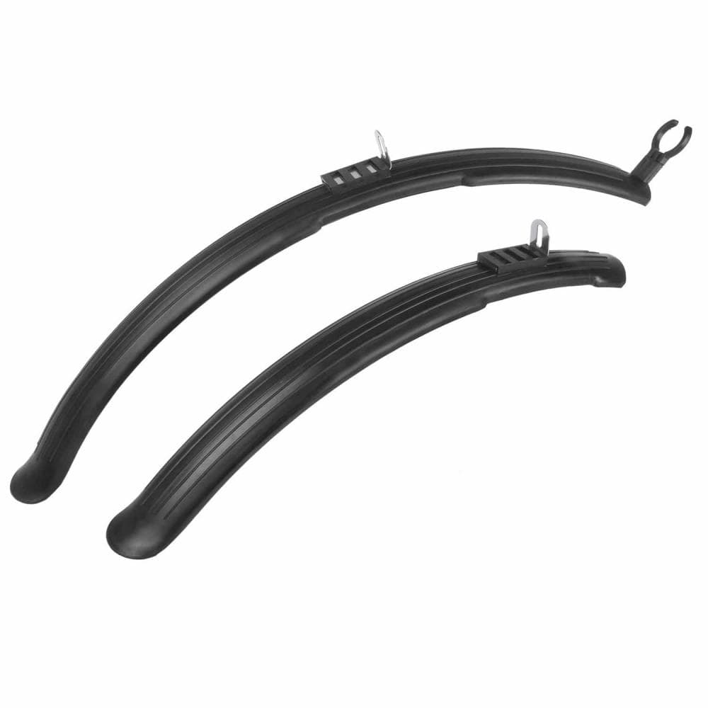M-WAVE SET PARAFANGHI BICI 26" 386047 386048 Nero