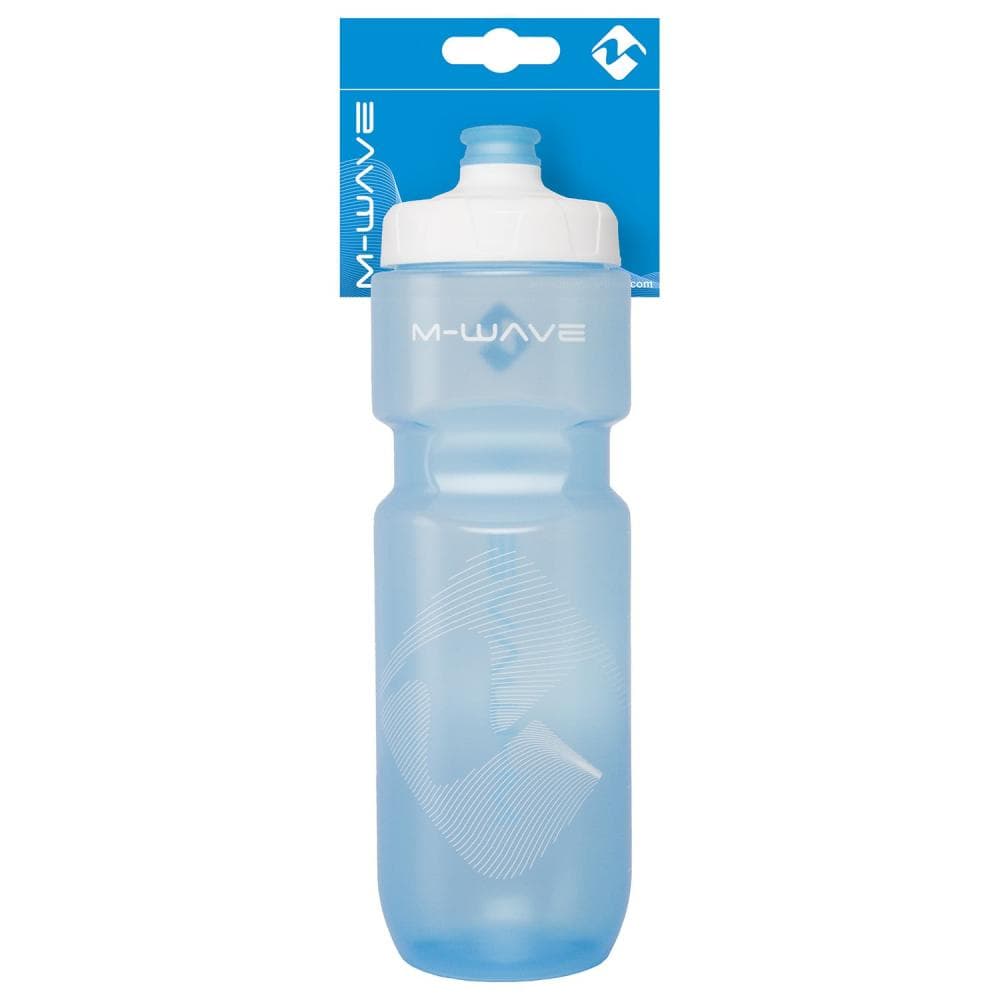 M-WAVE BOTTIGLIA PBO-750 NS 750ml TRASPARENTE BLU 340414 Blu