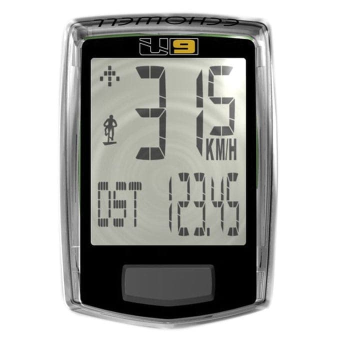 ECHOWELL CONTACHILOMETRI FILARE U9 9 FUNZIONI 244621 Nero