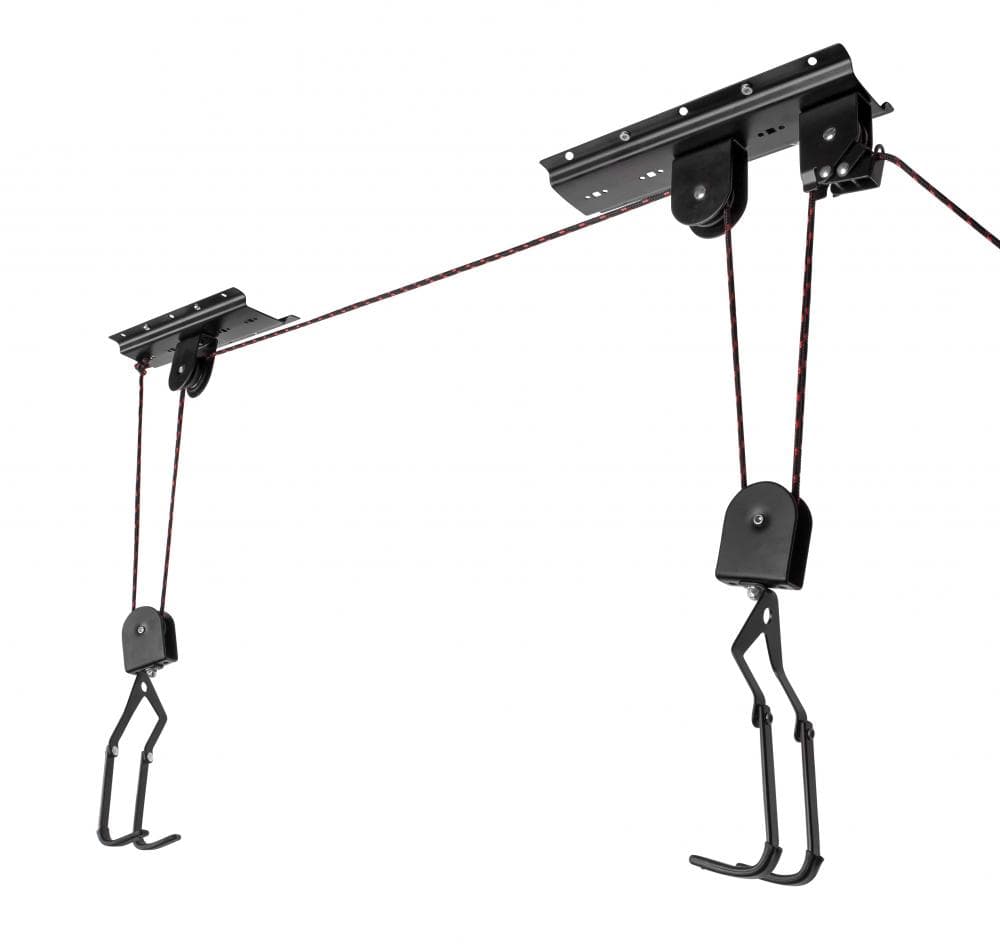 FORCE SUPPORTO A SOFFITTO PER BICI FINO A 20KG 899508 Nero