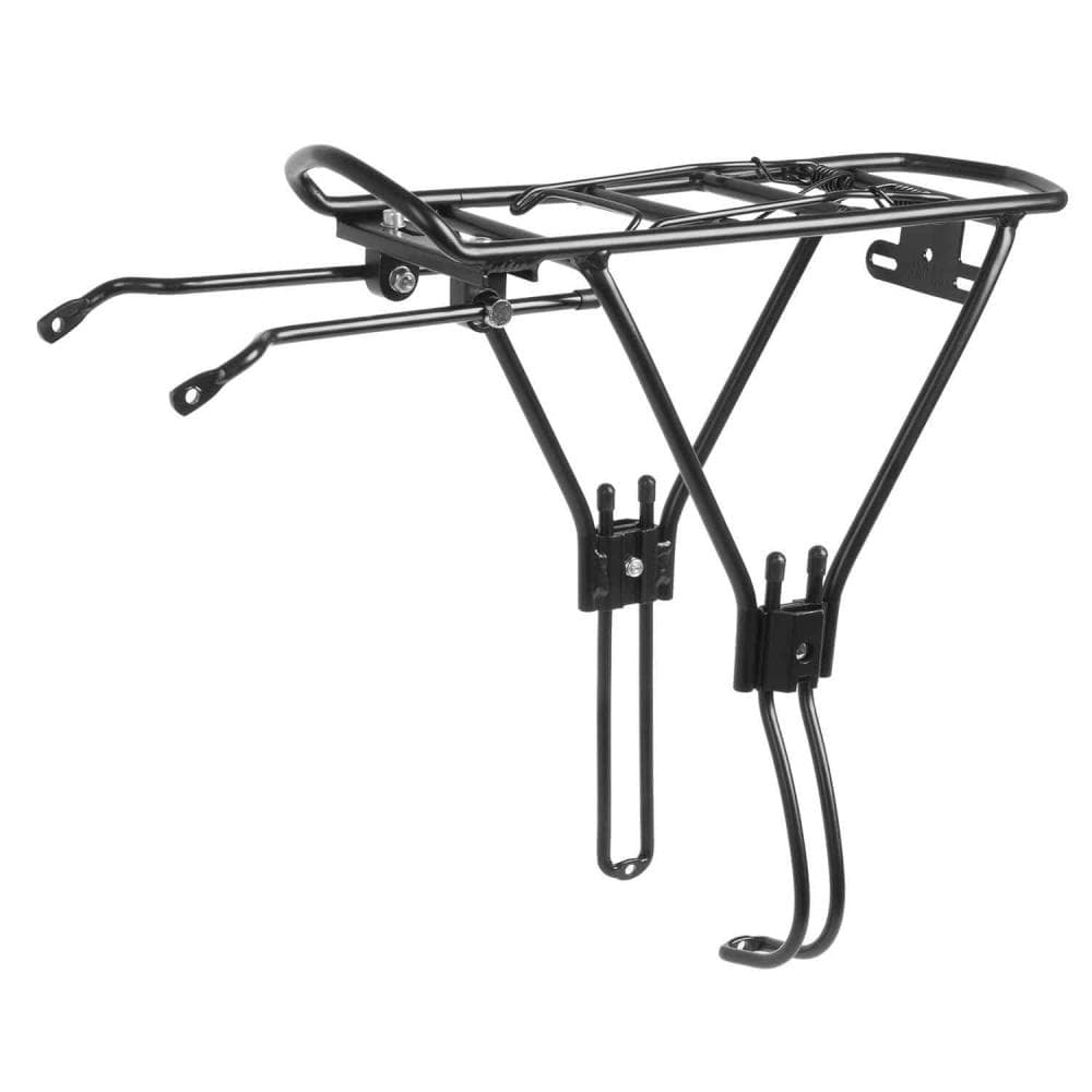 PORTAPACCHI BICICLETTA ALLUMINIO DISC II 24-29' PER FRENI A DISCO 440186 Nero