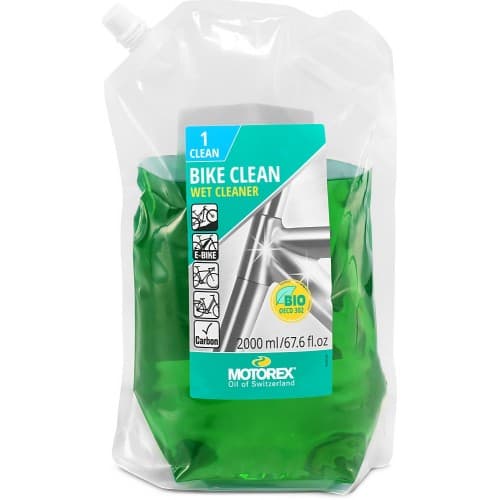 MOTOREX DETERGENTE TELAIO BICI BIKE CLEAN RICARICA 2L 811470-02 Verde