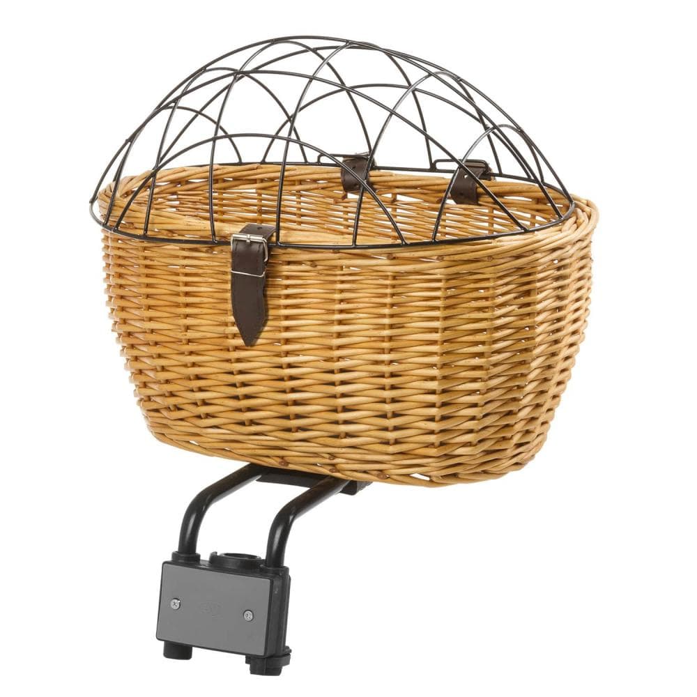 M-WAVE ΚΑΛΑΘΙ WICKER 2 ΣΕ 1 ΨΑΘΙΝΟ ΓΙΑ ΣΚΥΛΟ 431604 Καφέ