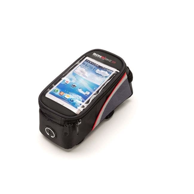 BONINBIKE ΣΑΚΟΣ ΣΚΕΛΕΤΟΥ ΜΕ ΘΗΚΗ ΚΙΝΗΤΟΥ LARGE 17.5x9x9cm IVB117 Μαύρο