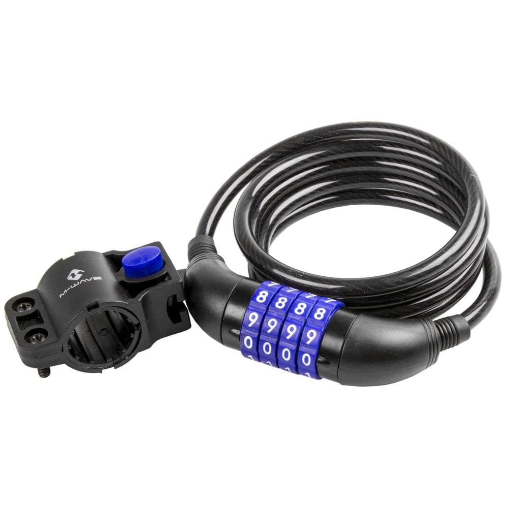 M-WAVE Bicycle Lock DIGIT DS 8.15 Spiral 230170 Black