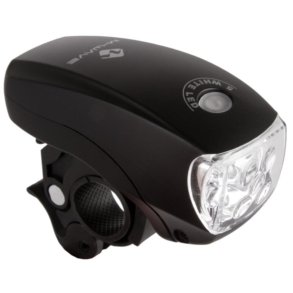 M-WAVE ΦΩΣ ΠΟΔΗΛΑΤΟΥ ΕΜΠΡΟΣΘΙΟ APOLLON 5.3 5 LED 220957 Μαύρο