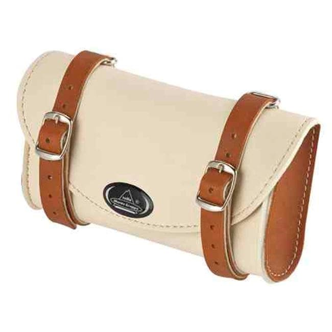 MONTE GRAPPA SADDLE BAG 0016/V TWO-TONE WITH COLORED STRAP Brown Cream
