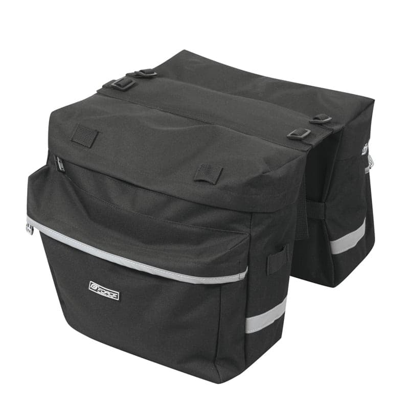 FORCE DOUBLE RACK BAG DOUBLE 89635 Black