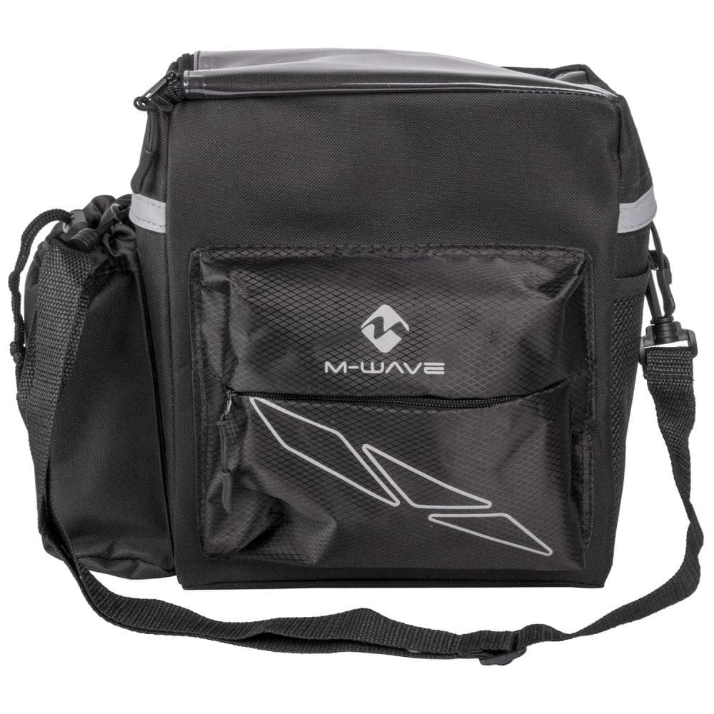 M-WAVE UTRECHT TRAVEL HANDLEBAR BAG 10L 122385 Black