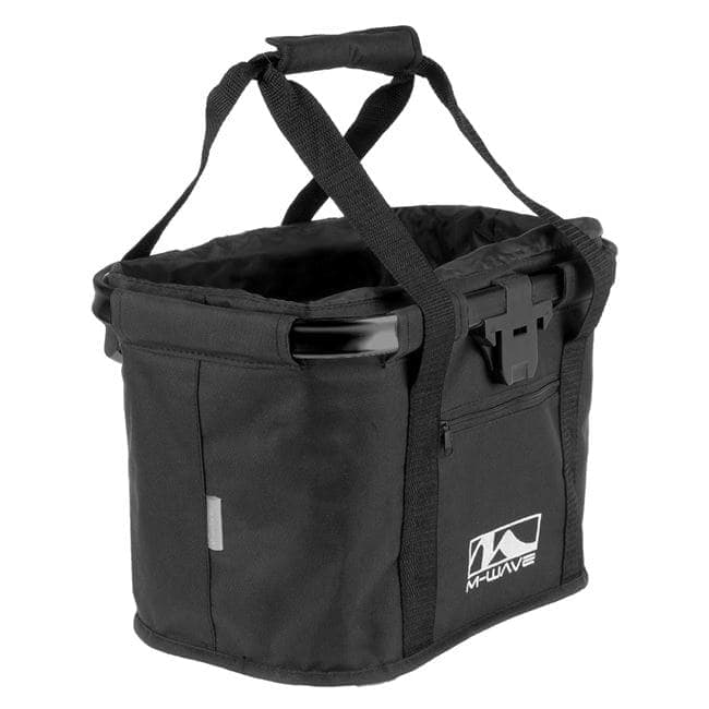 M-WAVE UTRECHT FOLD HANDLEBAR BAG 37x25x25cm BLACK 122384 Black