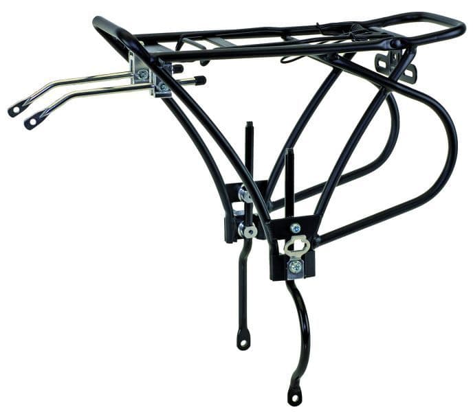 OSTAND REAR RACK STAND DISC 24''-29'' FOR ALUMINUM DISC BRAKES 440280 Black